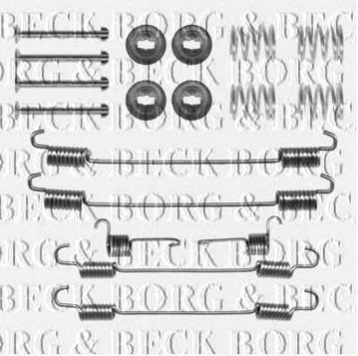 BORG & BECK bbk6247 -  Комплектующие, колодки дискового тормоза